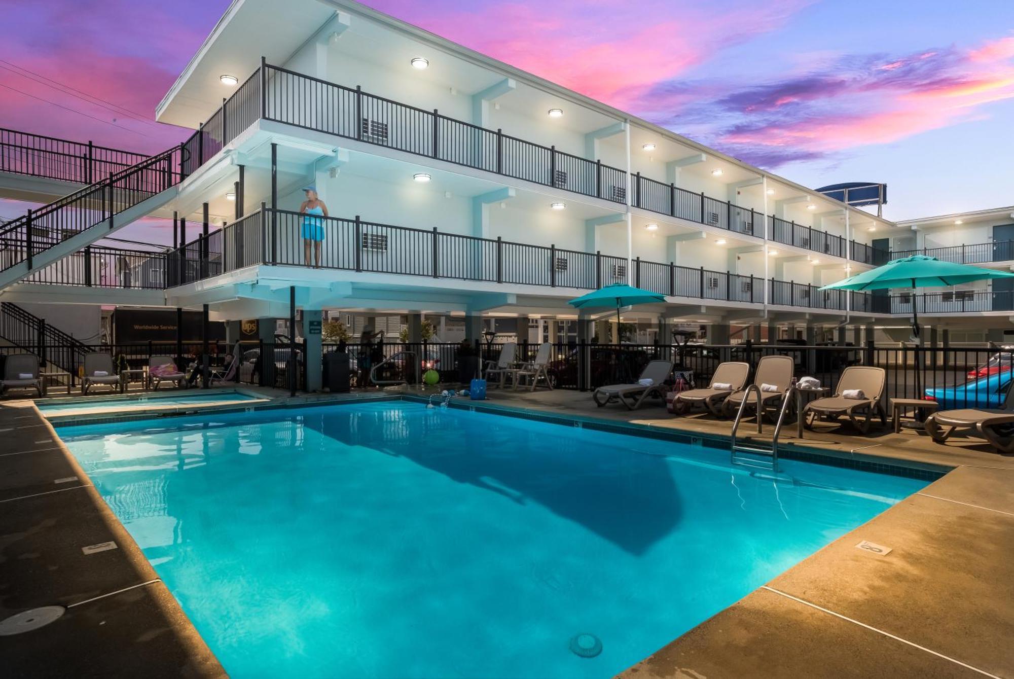 Hotel Cabana Oceanfront/Boardwalk North Wildwood Exterior photo